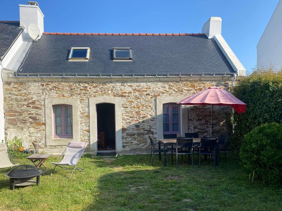 Charmante Maison En Pierre Avec Jardin A Bangor, A 1500 M De La Plage De Vazen - Fr-1-418-157 Екстер'єр фото